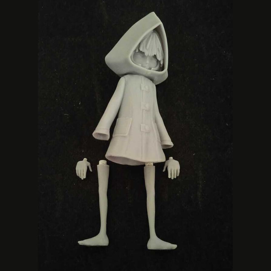 Little nightmares 2 Six, resin figure diy kit or assembled and painted 14cm