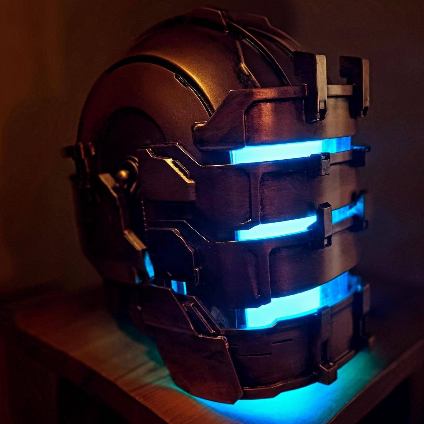 Dead Space Remake Helmet prop diy kit or fully assembled 3d print 1:1
