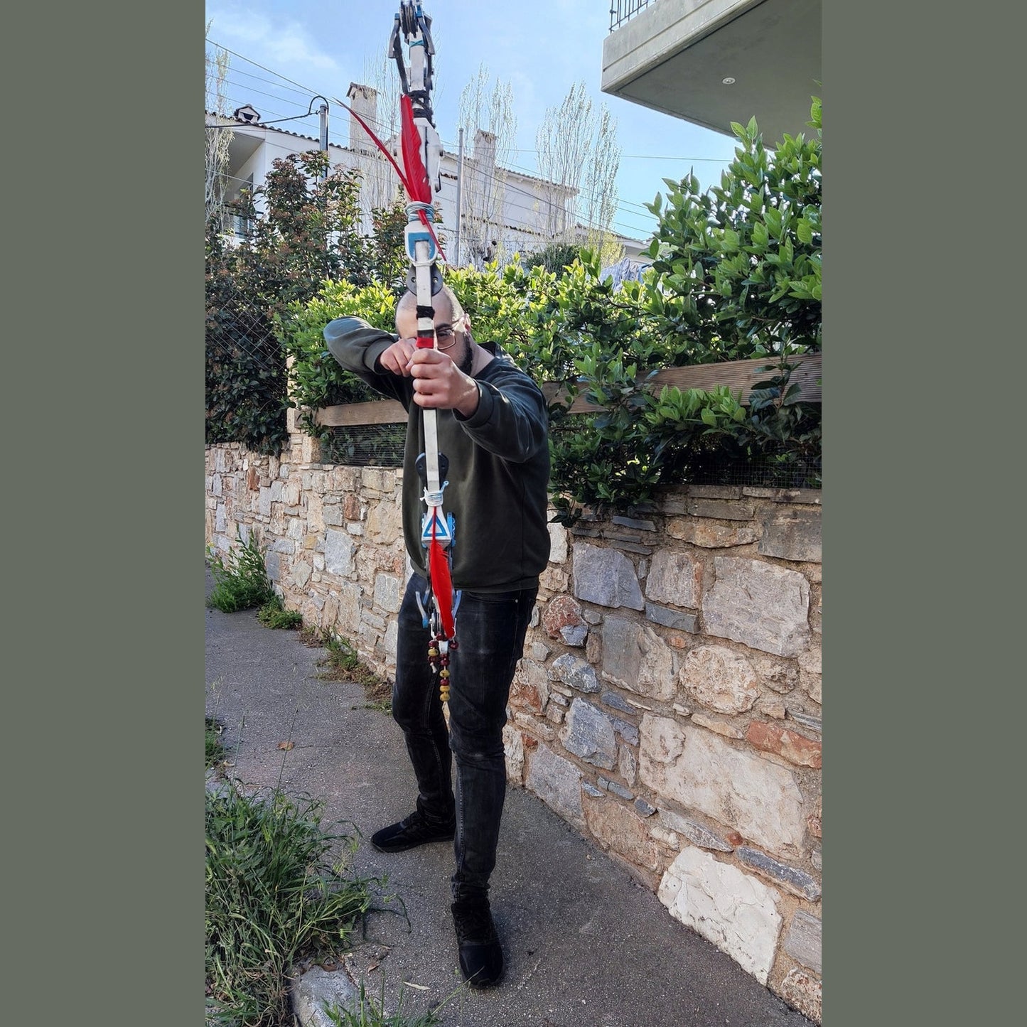 Horizon Forbidden West, Aloy's Death-Seeker's Shadow Bow, 1:1, 130cm long
