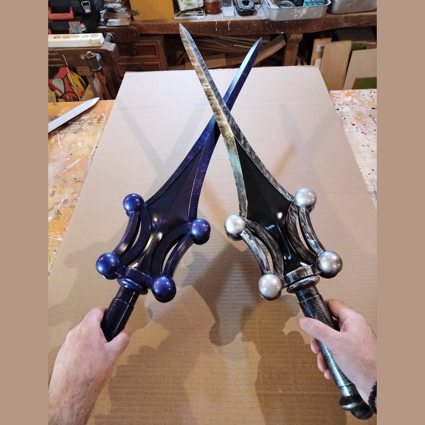 Power Sword skeletor version he-man and masters of the universe 1:1 purple