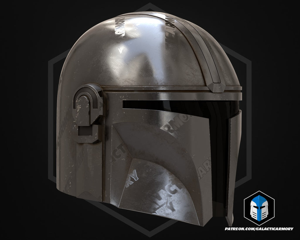 Mando Helmet lifesize Wearable Cosplay by dask3d