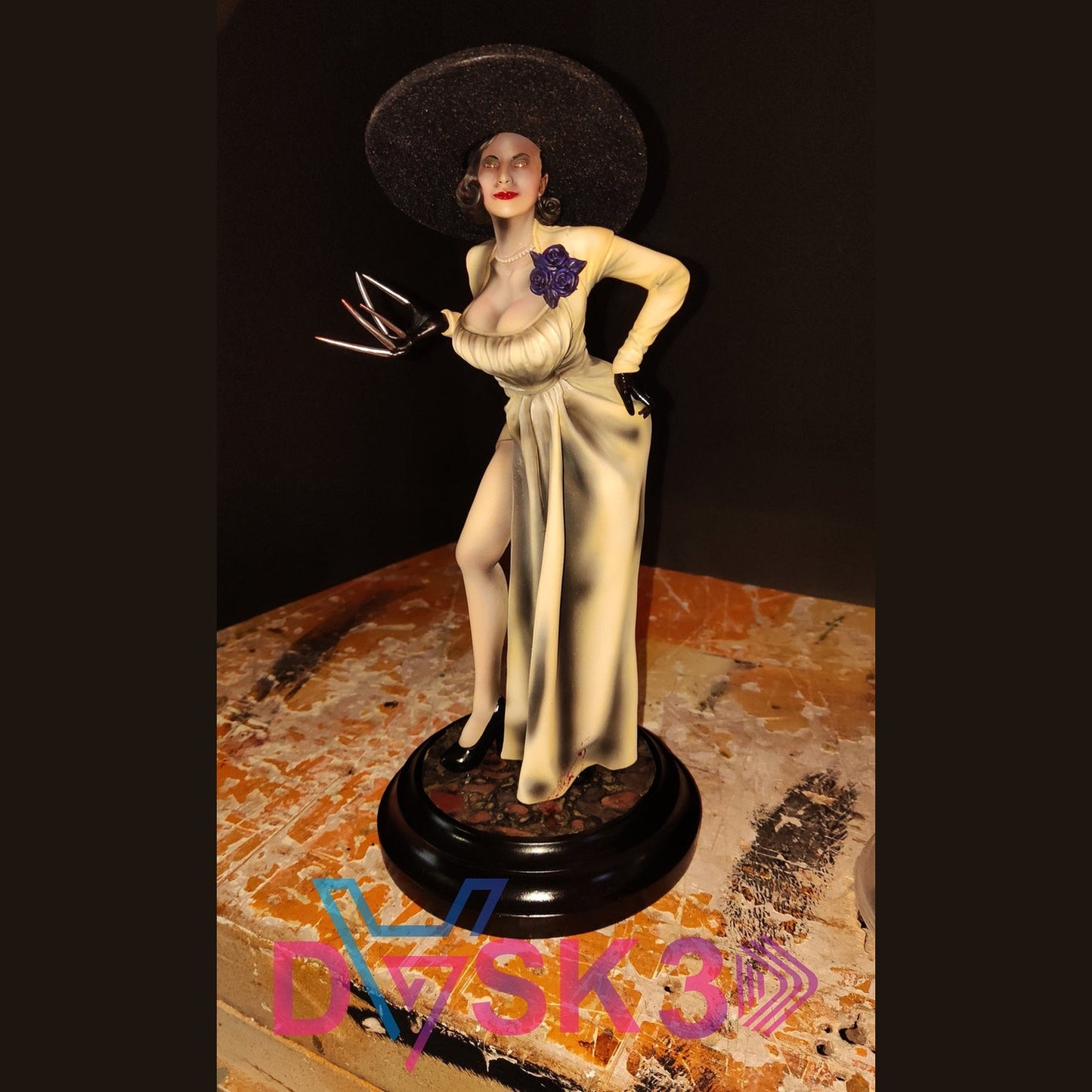 Alcina Dimitrescu from Resident Evil Village resin statue