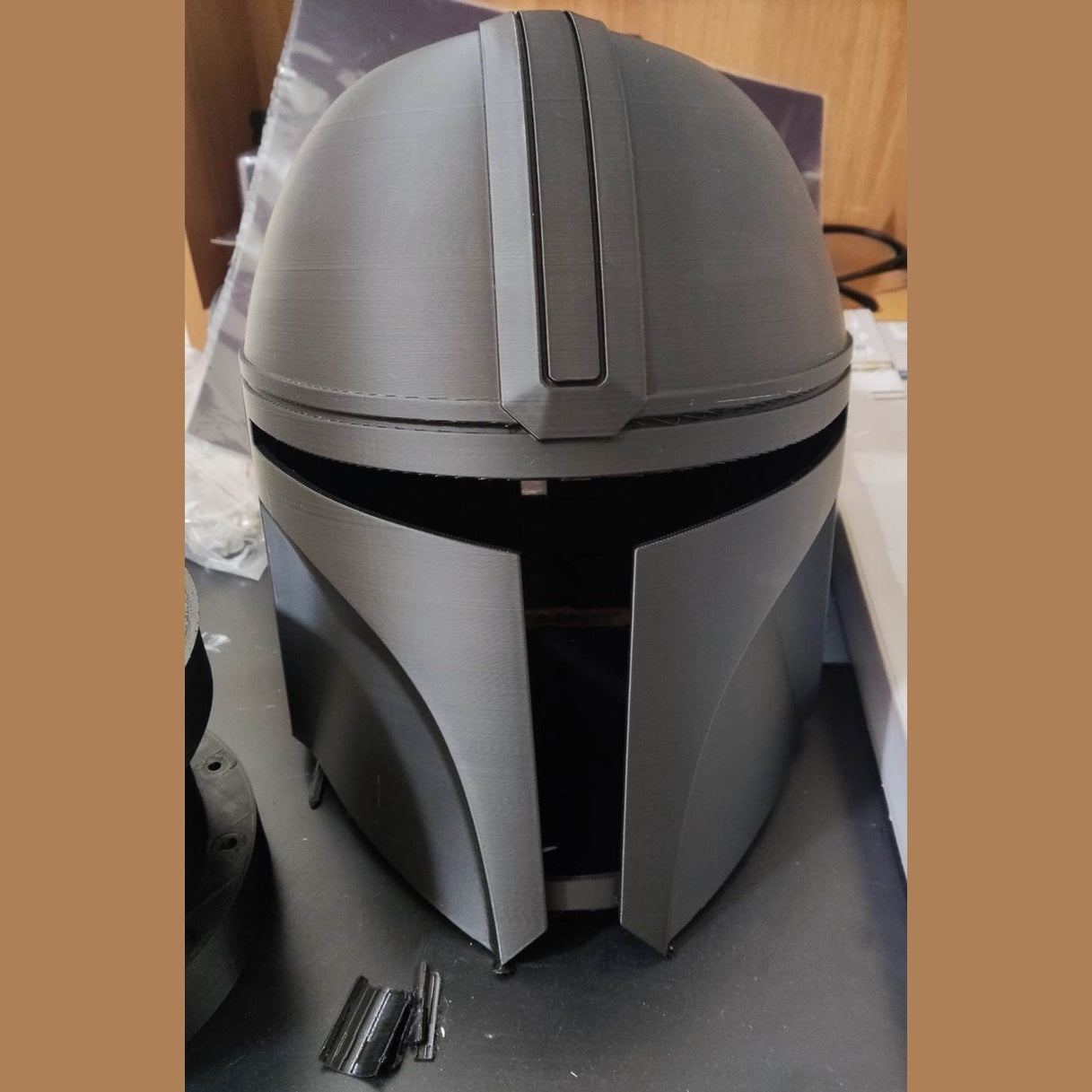 Mandalorian Din Jarin helmet diy kit 3d print 1:1 wearable