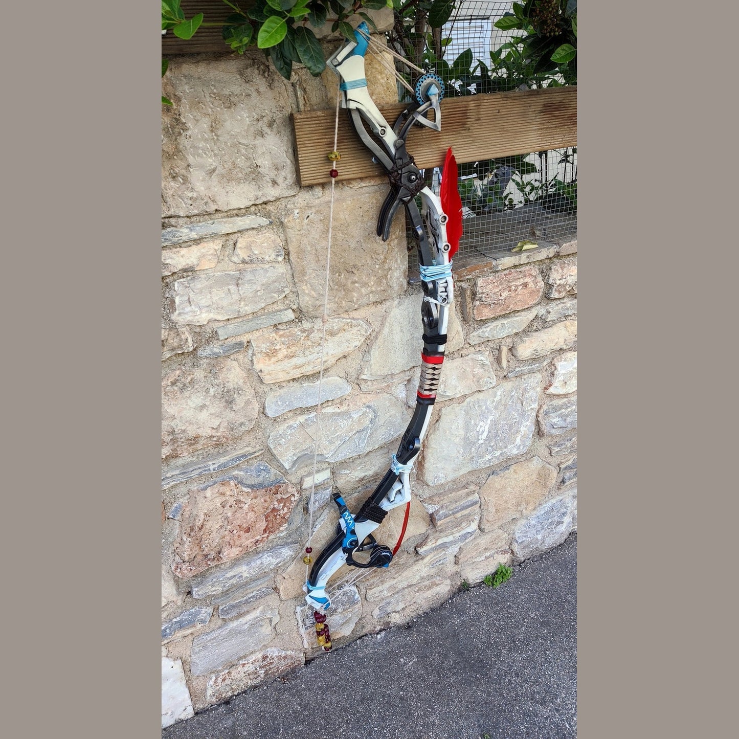 Horizon Forbidden West, Aloy's Death-Seeker's Shadow Bow, 1:1, 130cm long