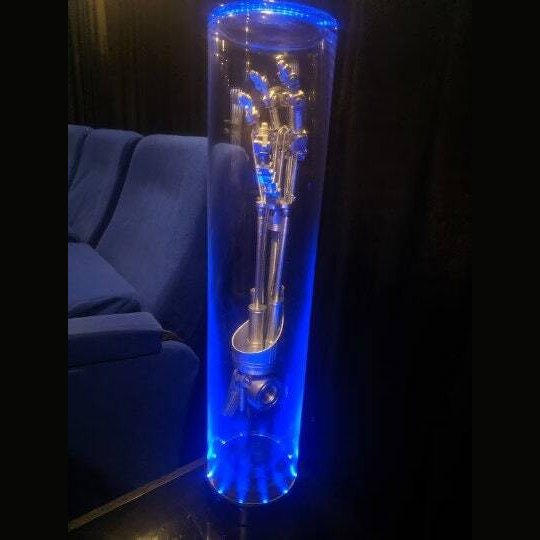 Terminator T2 T-800 Endoskeleton Arm Replica 1:1 handmade real life size