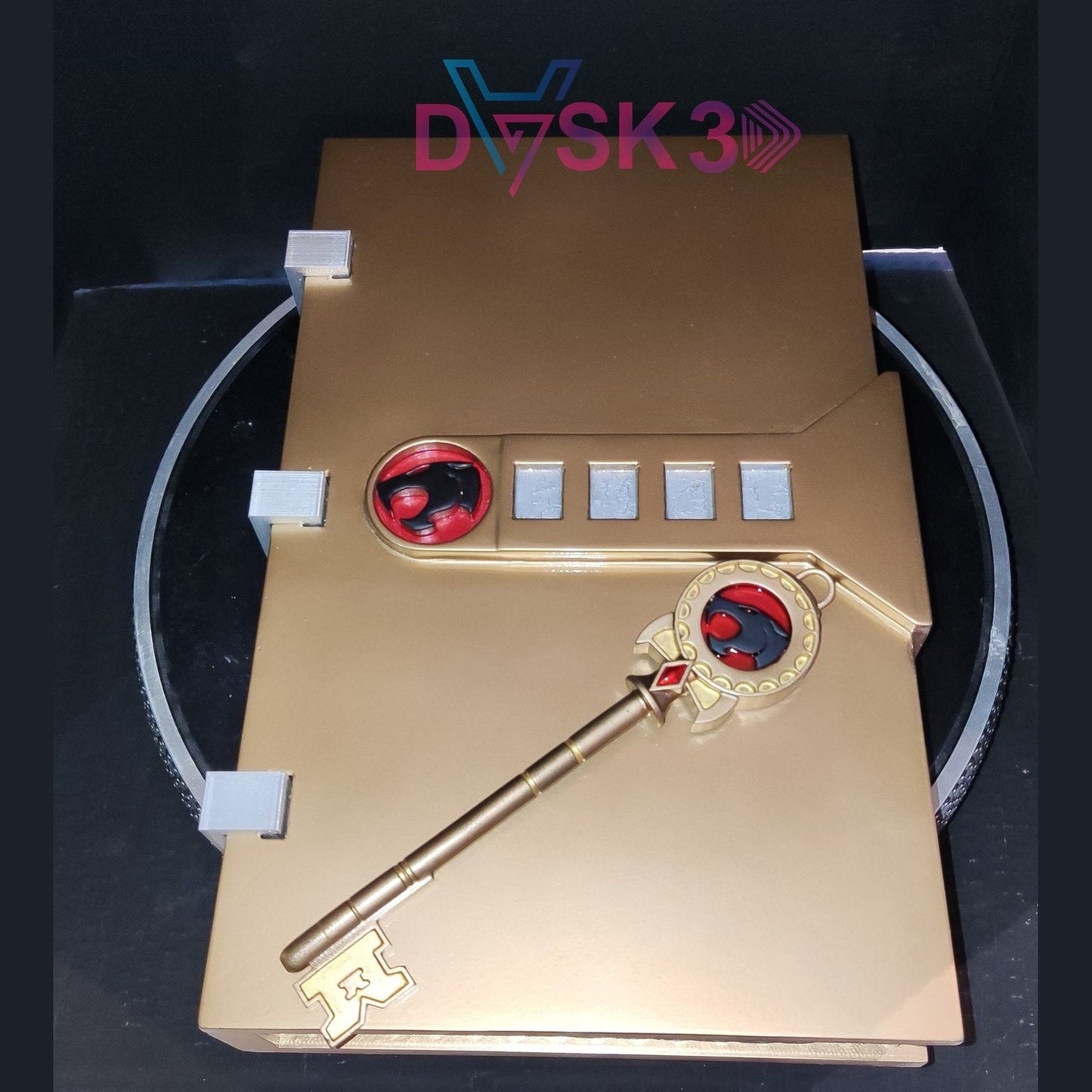 Thundercats Book of Omens and Key custom made 1:1 replica prop or display