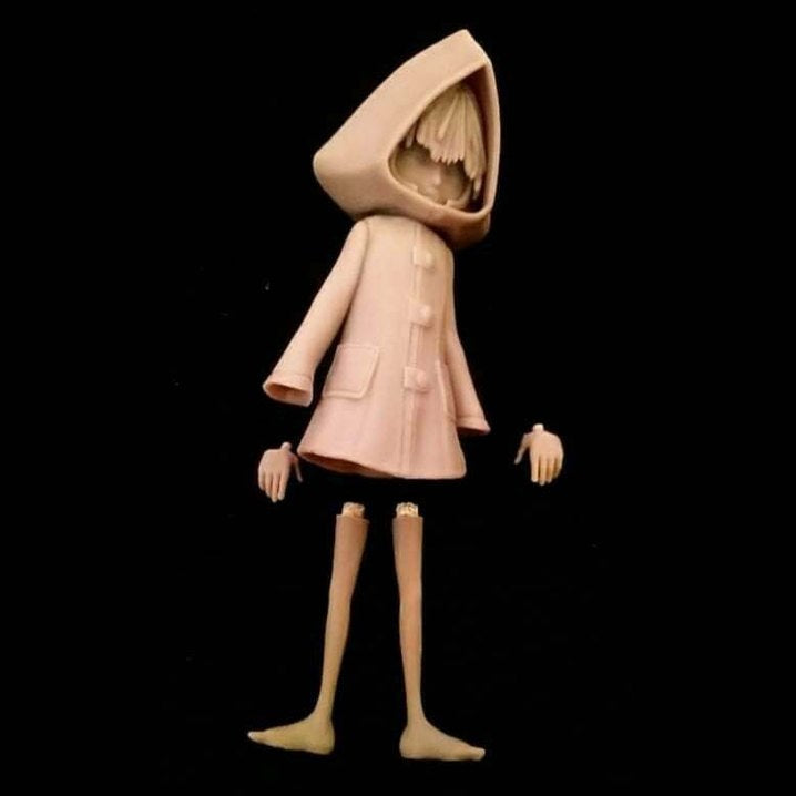 Little nightmares 2 Six, resin figure diy kit or assembled and painted 14cm