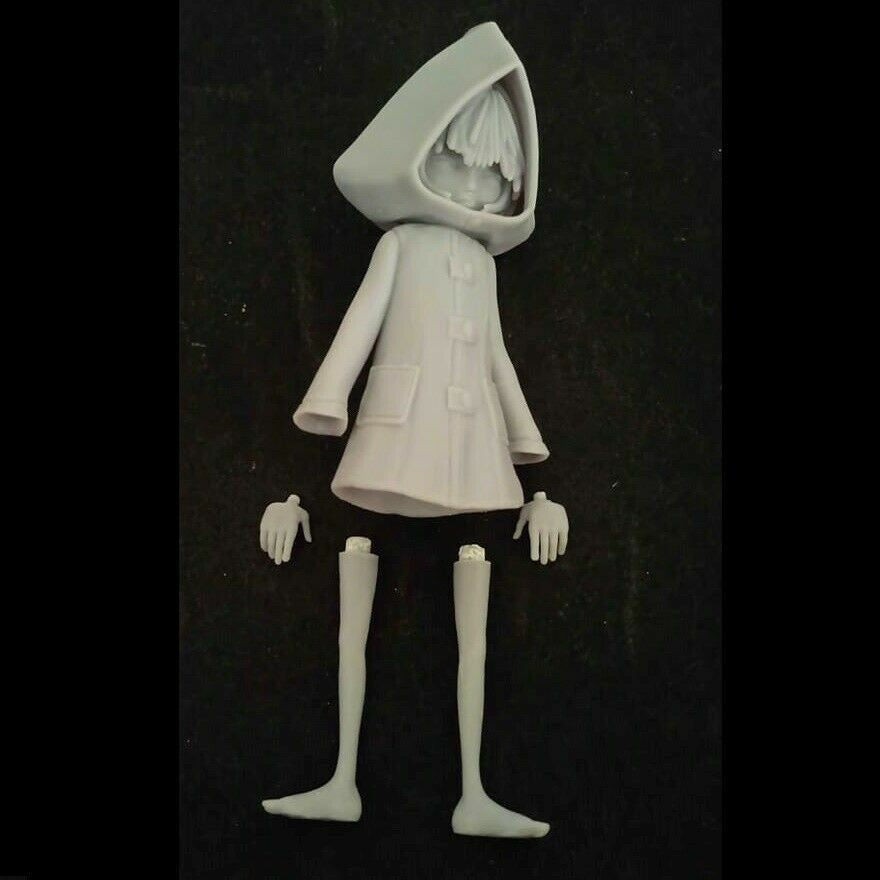 Little nightmares 2 Six, resin figure diy kit or assembled and painted 14cm