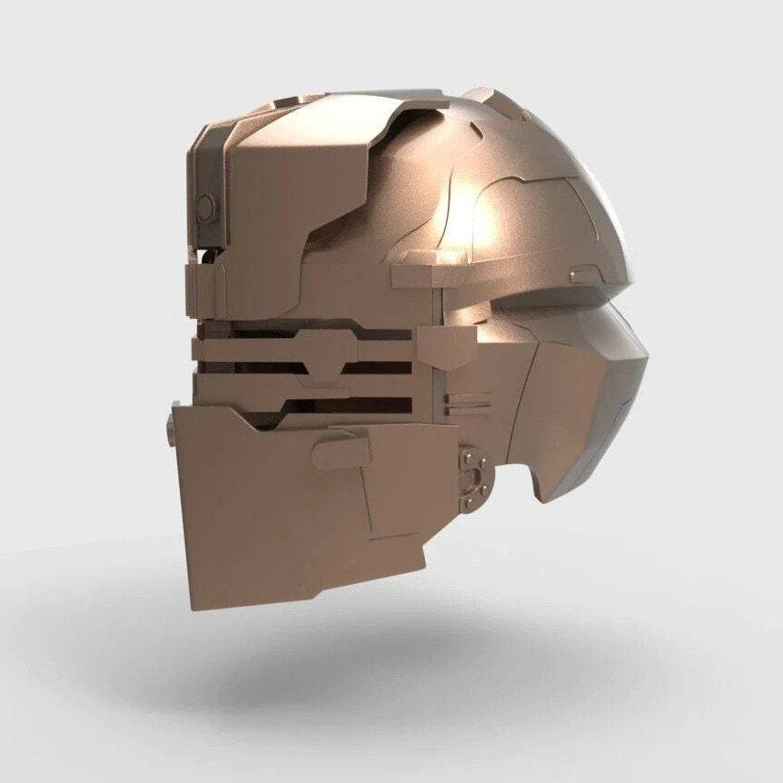 Dead Space advanced suit Helmet diy kit or fully assembled 3d print prop 1:1