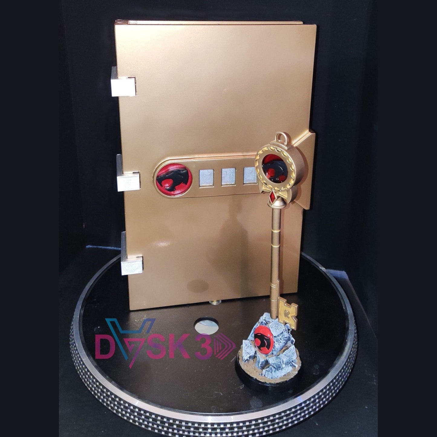 Thundercats Book of Omens and Key custom made 1:1 replica prop or display