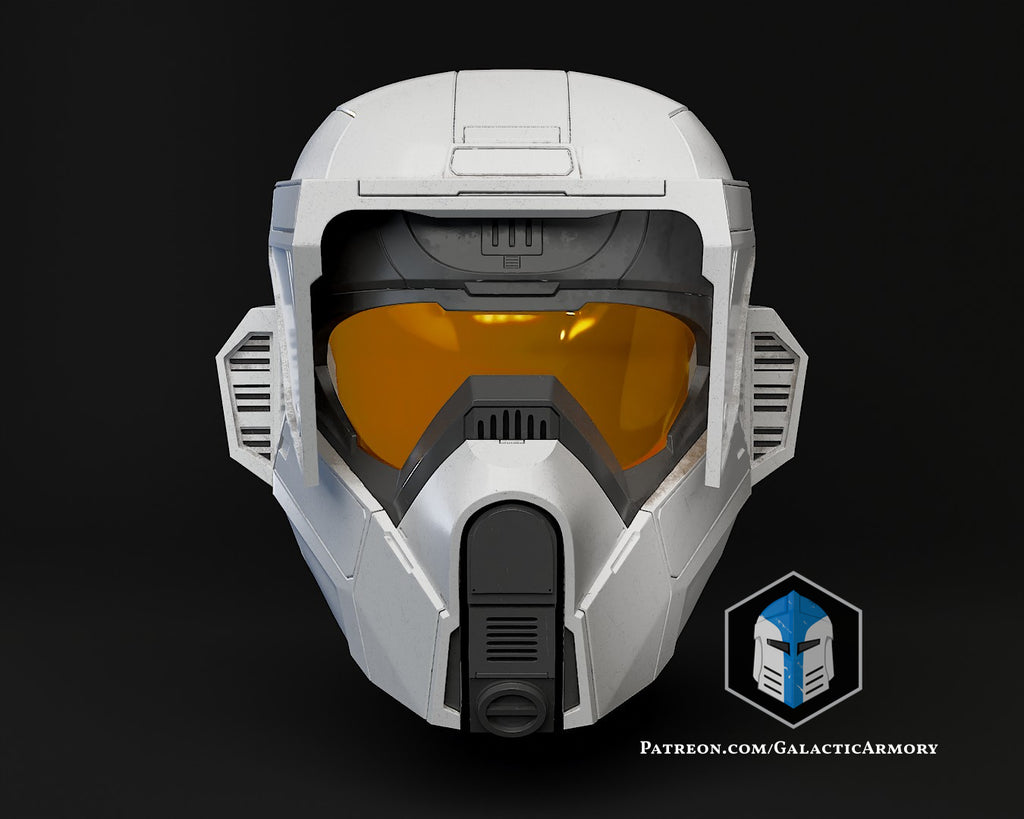 Scout Trooper Spartan Helmet lifesize Wearable Cosplay by dask3d