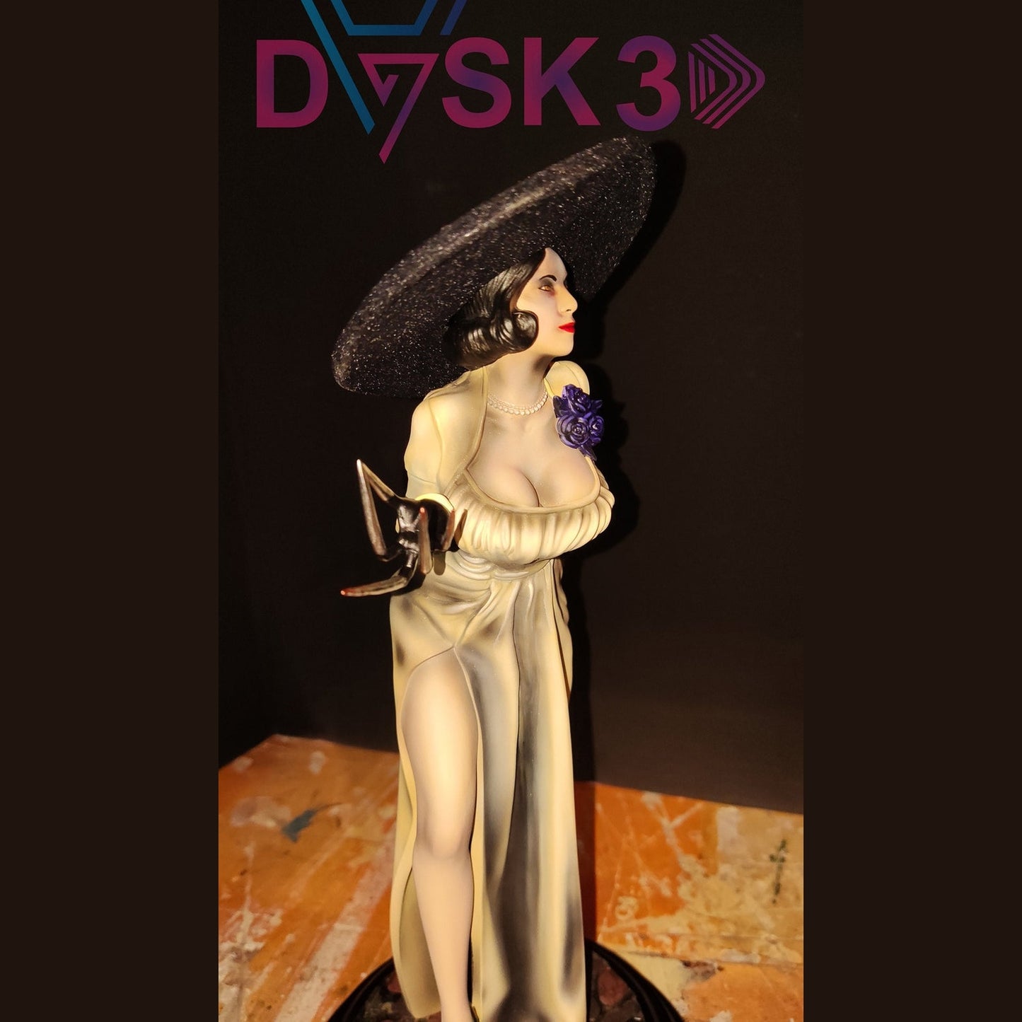 Alcina Dimitrescu from Resident Evil Village resin statue