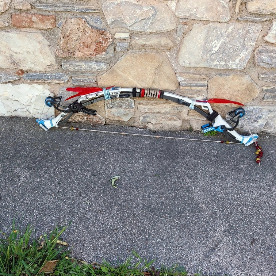 Horizon Forbidden West, Aloy's Death-Seeker's Shadow Bow, 1:1, 130cm long