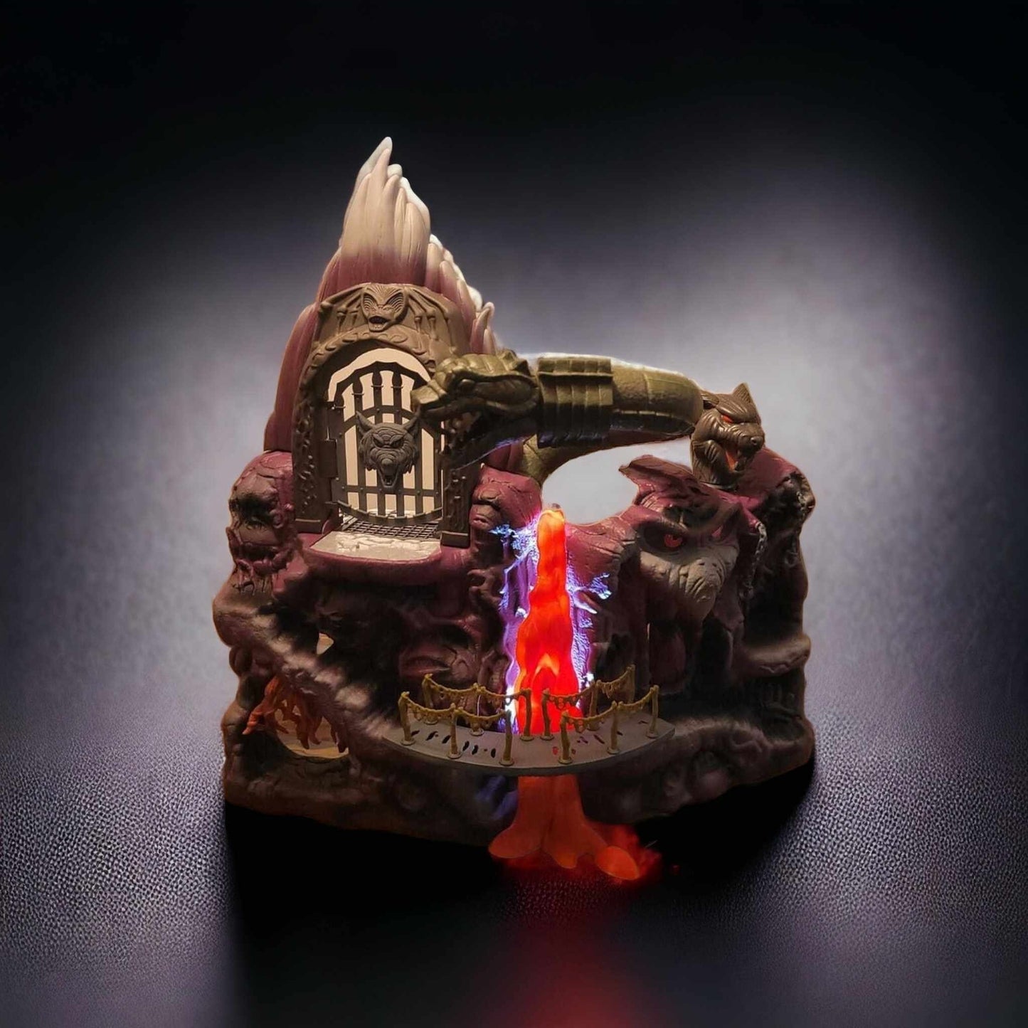 Snake Mountain Origins Lava Falls version 2 Masters of the Universe He-man
