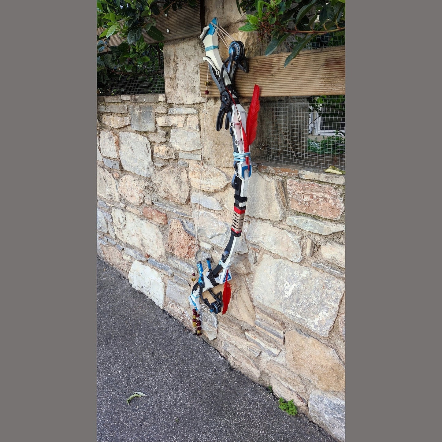 Horizon Forbidden West, Aloy's Death-Seeker's Shadow Bow, 1:1, 130cm long