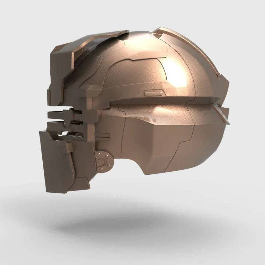 Dead Space advanced suit Helmet diy kit or fully assembled 3d print prop 1:1