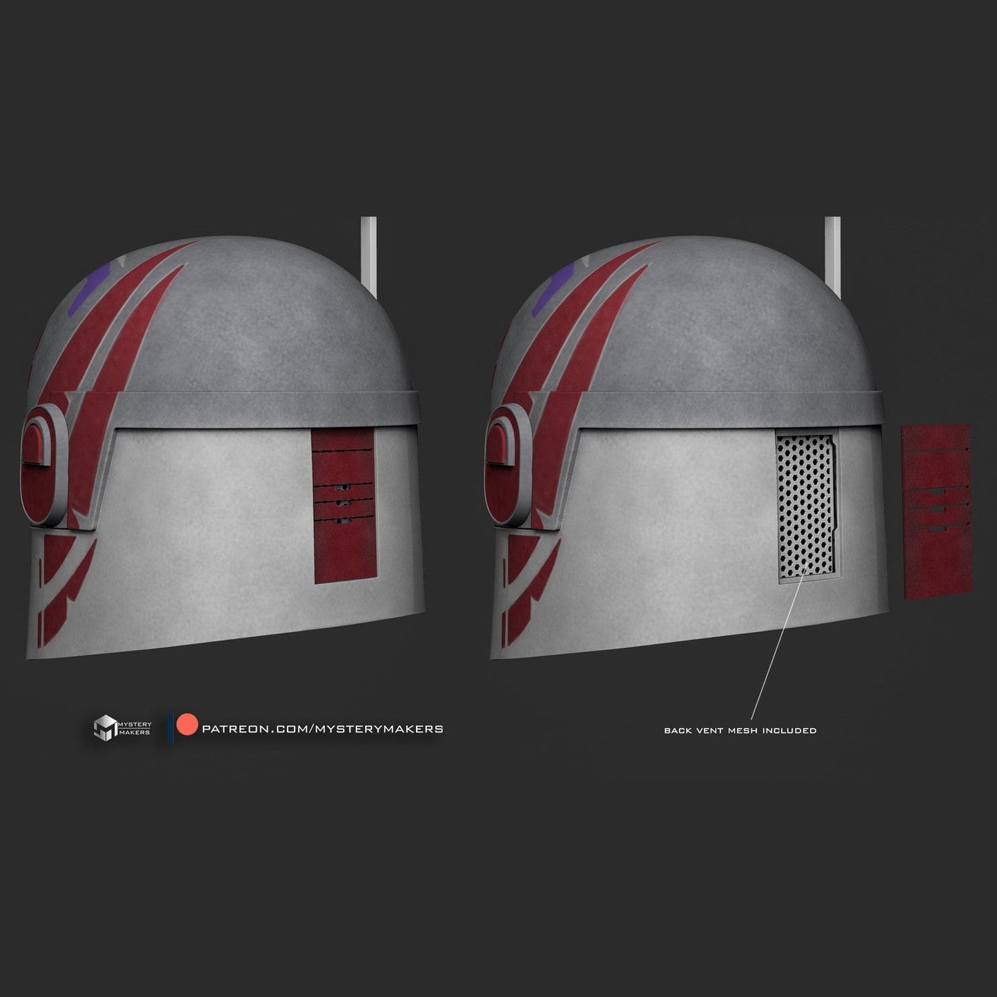 Sabine Wren helmet from Ahsoka diy kit 3d print or fully painted 1:1 wearable