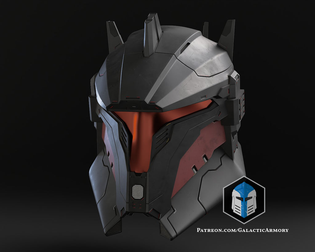 Moff Gideon Spartan Helmet lifesize Wearable Cosplay by dask3d