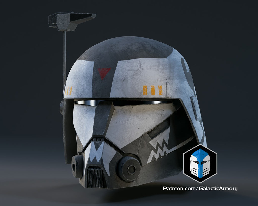 Desert Commander Wolffe Helmet lifesize Wearable Cosplay by dask3d