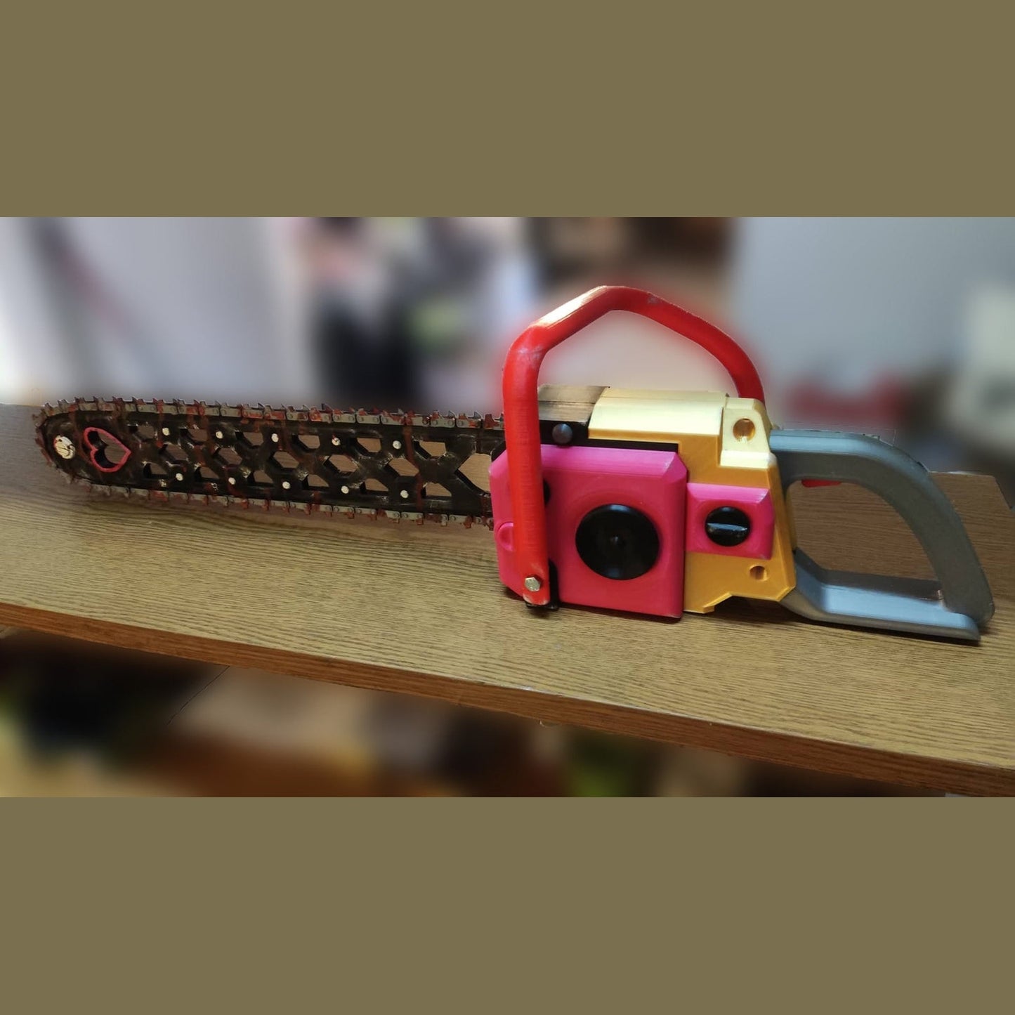 Lollipop Chainsaw Juliet Chainsaw Prop 1:1 Replica