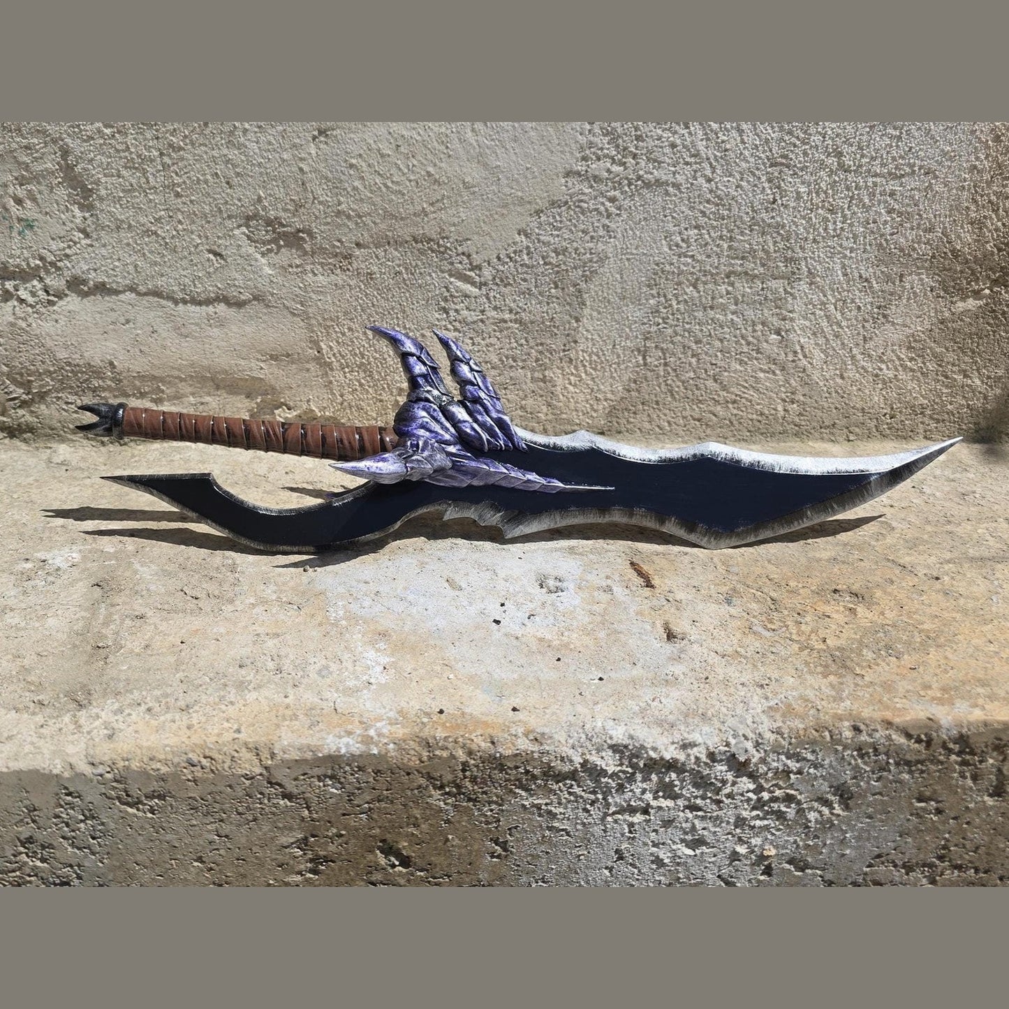 Solo Leveling Kasaka's Venom Fang Dagger FAN MADE life size dagger Cosplay