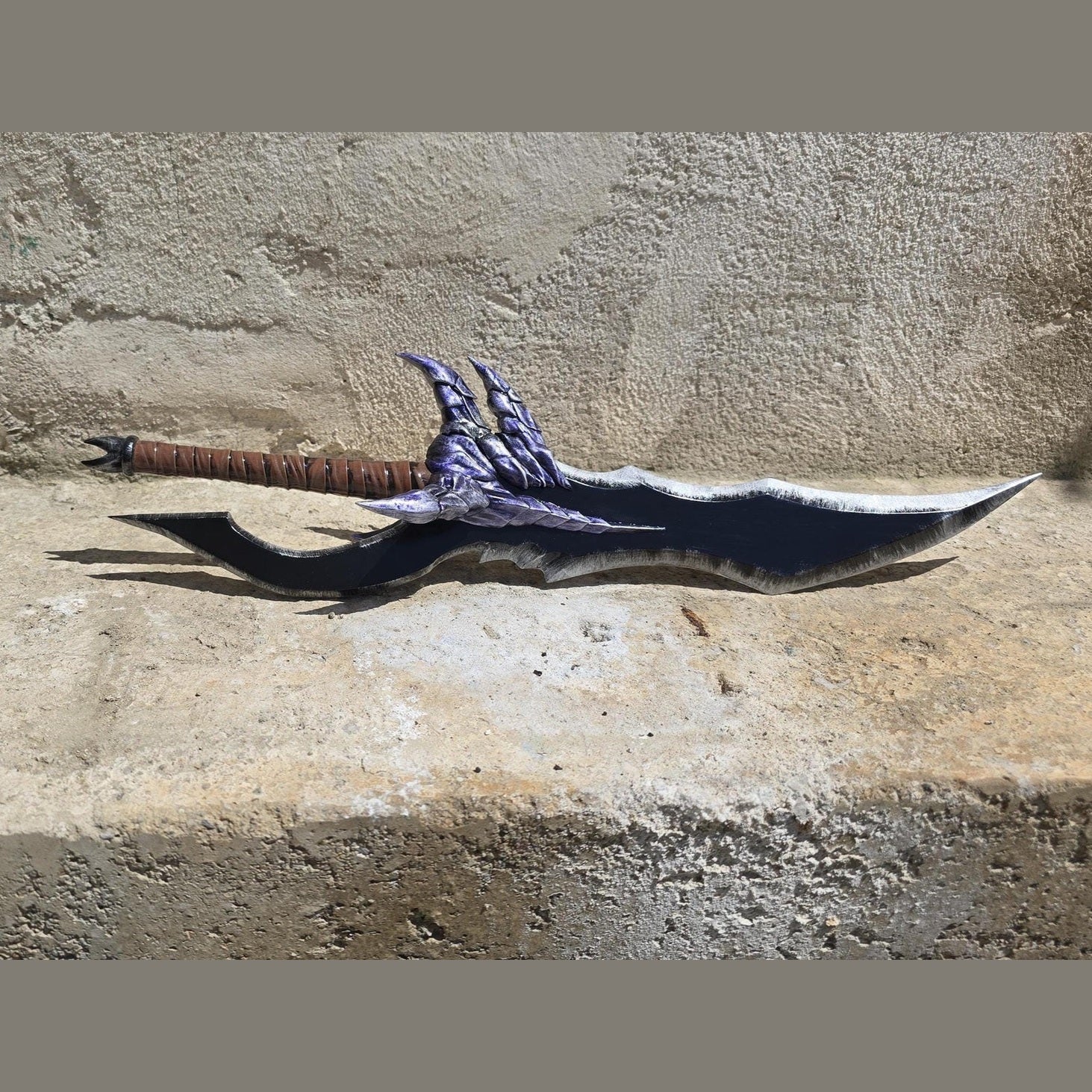 Solo Leveling Kasaka's Venom Fang Dagger FAN MADE life size dagger Cosplay