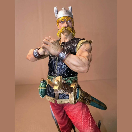 Asterix 1/6 scale resin statue, hand-painted comic collectible by Dask3D