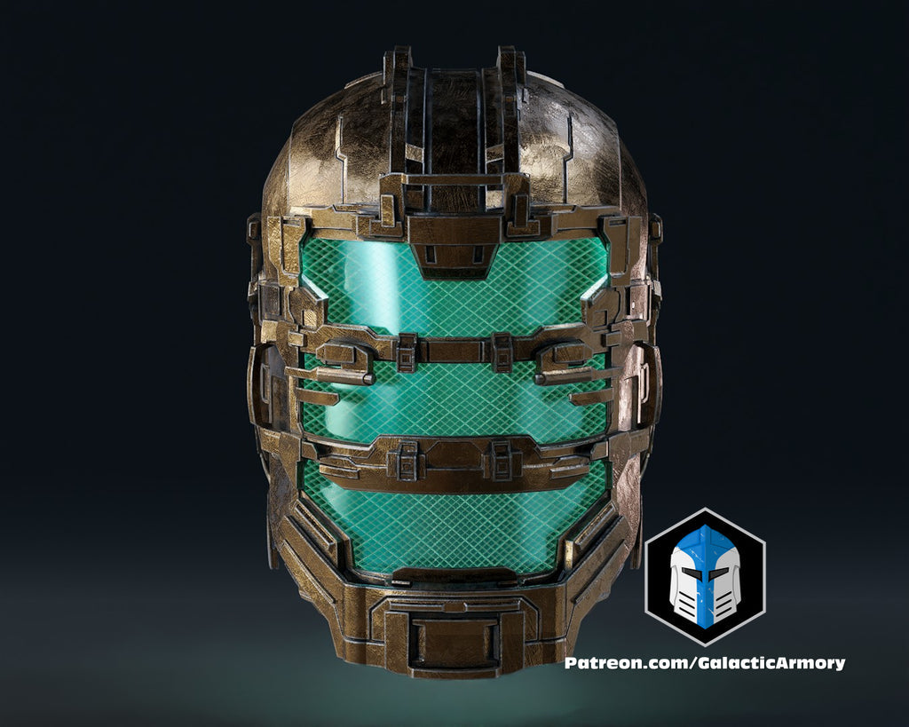 Isaac Clarke Level 1 Engineer Helmet lifesize Wearable Cosplay by dask3d