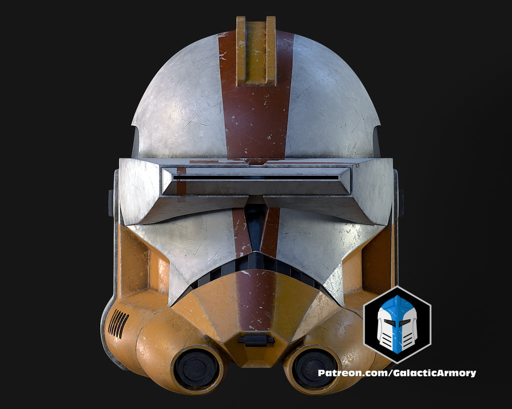 Phase 2 Animated Clone Trooper Helmet lifesize Wearable Cosplay by dask3d