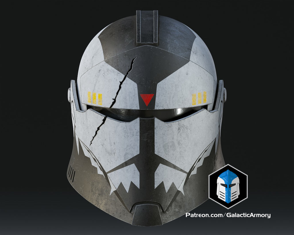 Bartok Medieval Commander Wolffe Helmet lifesize Wearable Cosplay by dask3d