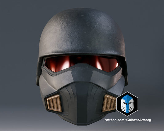 Helldivers 2 Helmet - Light Gunner lifesize Wearable Cosplay - Kit or Painted