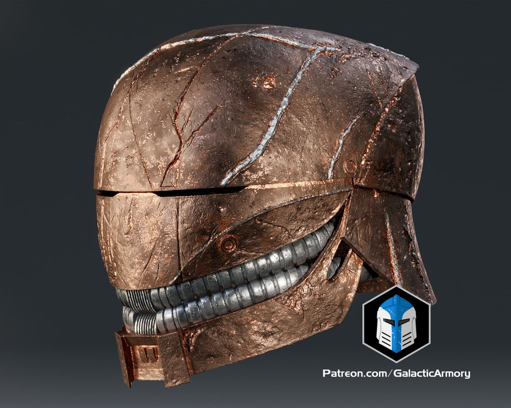 The Acolyte Stranger Helmet lifesize Wearable Cosplay by dask3d