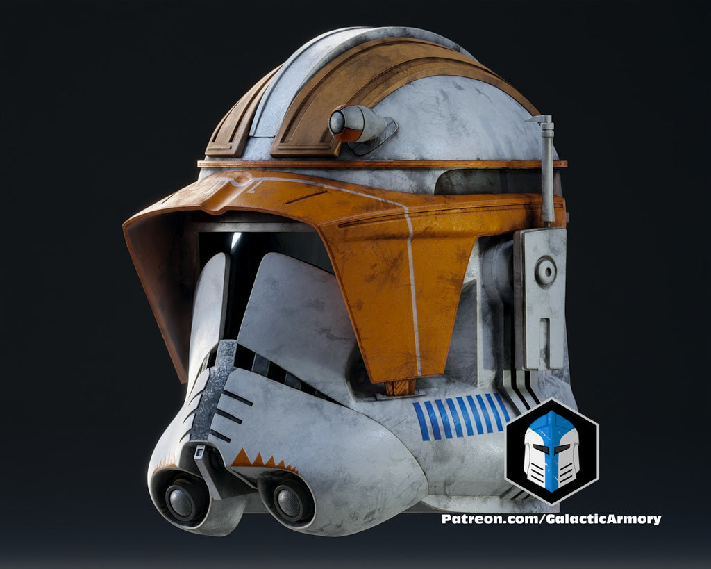 Phase 2 Commander Cody Helmet lifesize Wearable Cosplay by dask3d