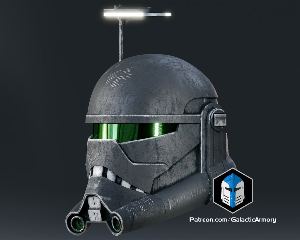 Bad Batch Imperial Crosshair Helmet lifesize Wearable Cosplay by dask3d