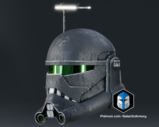 Bad Batch Imperial Crosshair Helmet lifesize Wearable Cosplay by dask3d