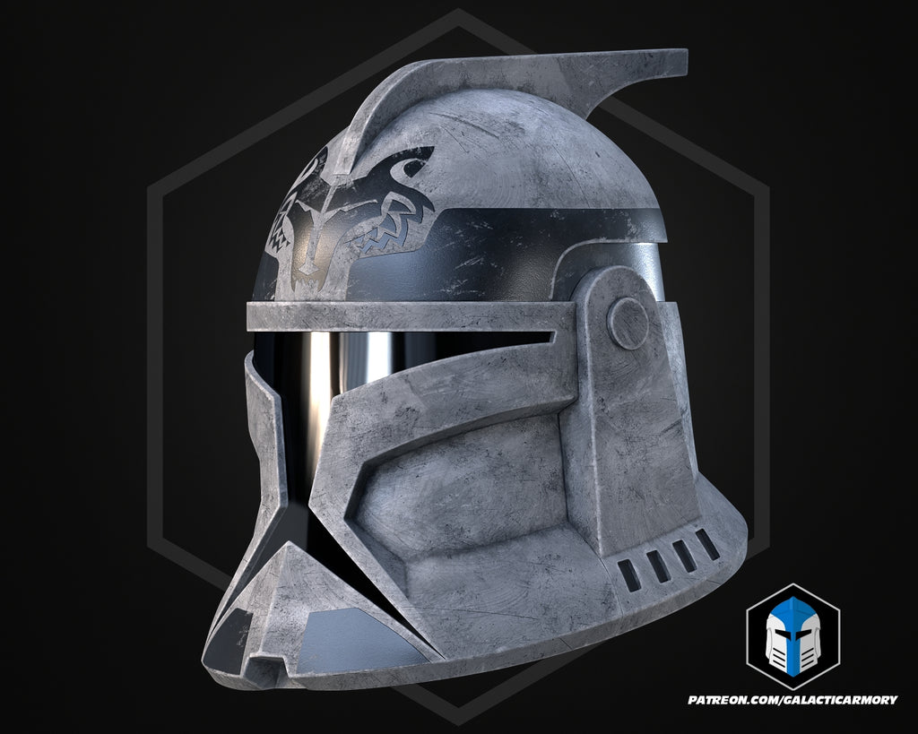 Phase 1 Animated Clone Trooper Helmet lifesize Wearable Cosplay by dask3d