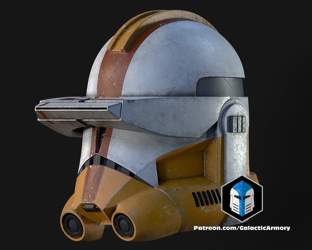 Phase 2 Animated Clone Trooper Helmet lifesize Wearable Cosplay by dask3d