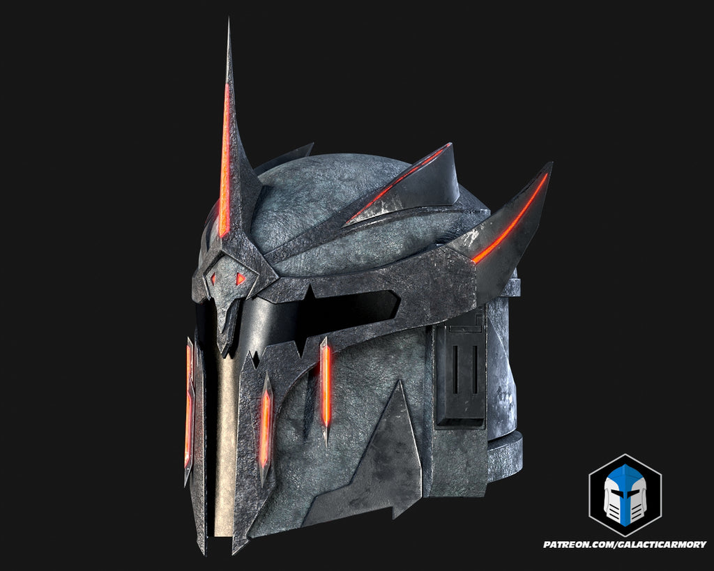 Demonic Mando Helmet lifesize Wearable Cosplay by dask3d