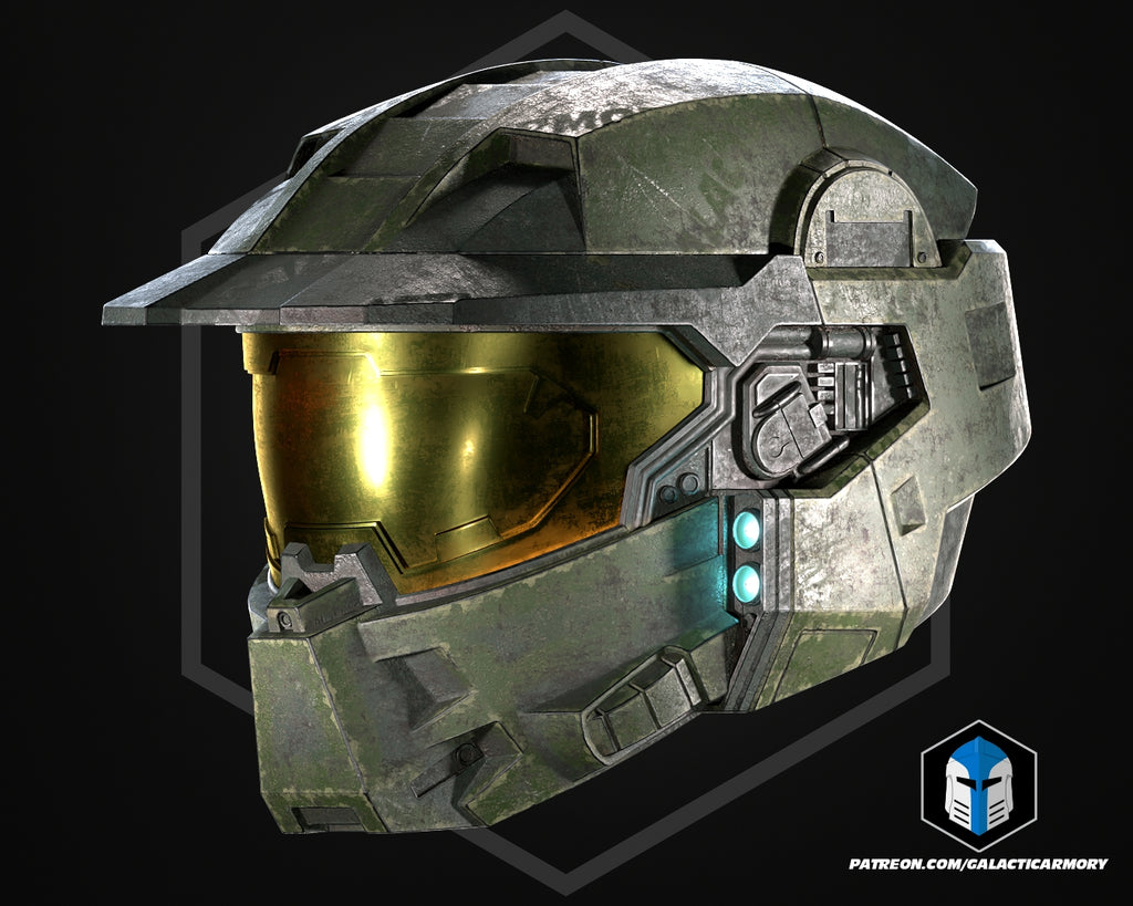 Master Chief Deimos Helmet lifesize Wearable Cosplay by dask3d