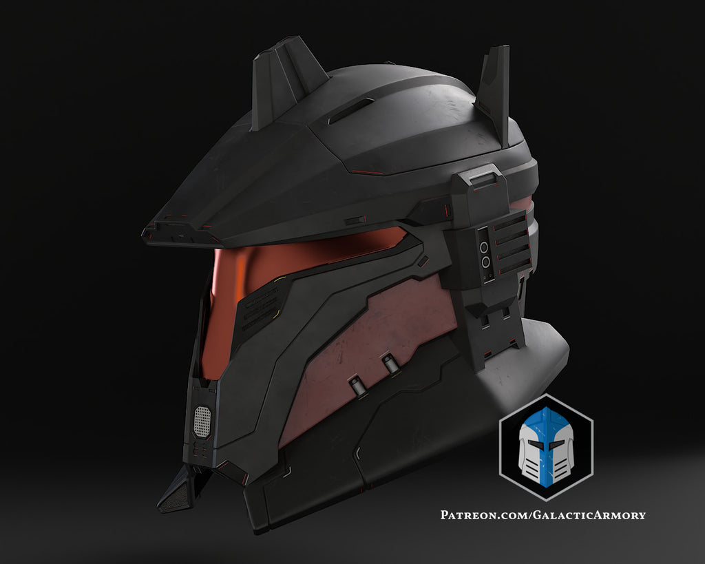 Moff Gideon Spartan Helmet lifesize Wearable Cosplay by dask3d