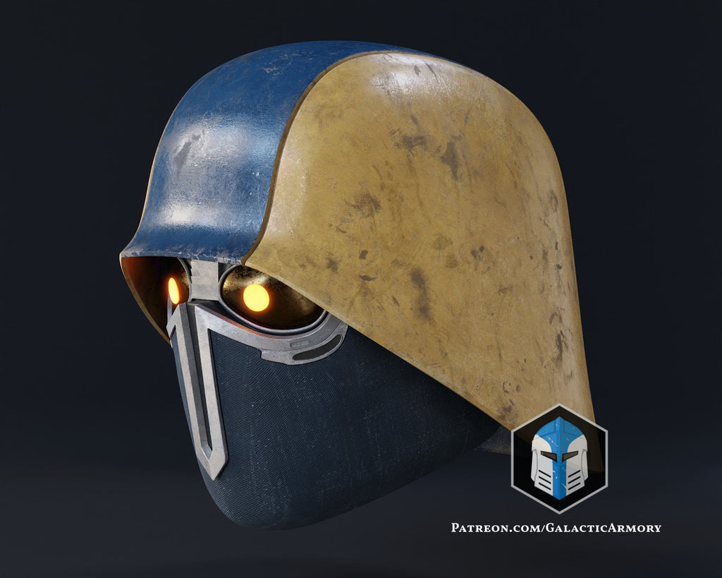 Coruscant Security Force Helmet lifesize Wearable Cosplay by dask3d