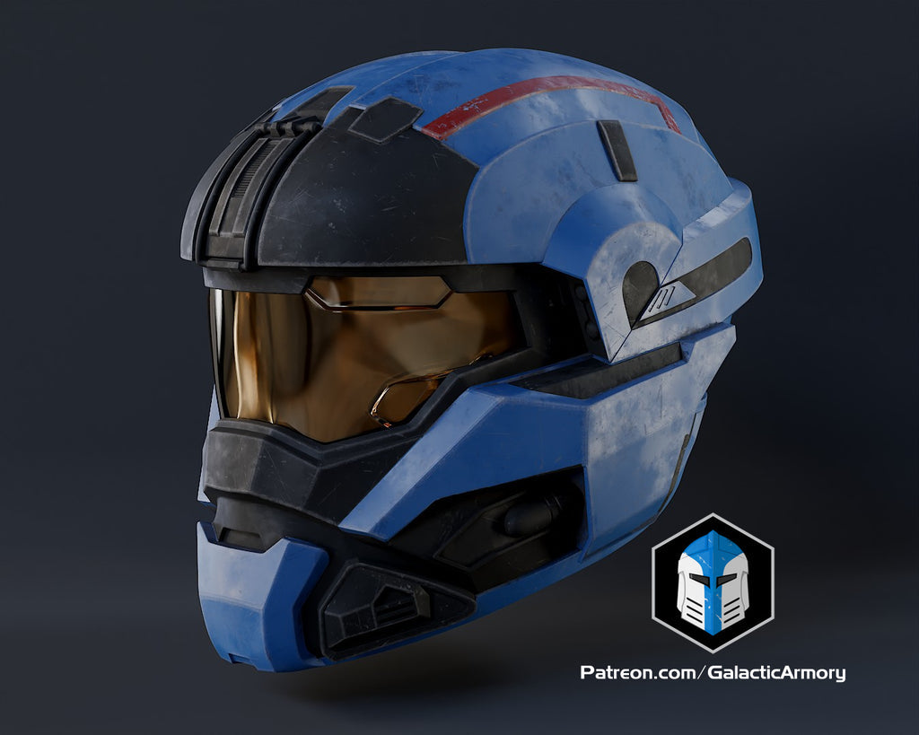 Reach Carter Helmet lifesize Wearable Cosplay by dask3d