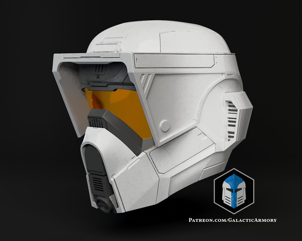 Scout Trooper Spartan Helmet lifesize Wearable Cosplay by dask3d