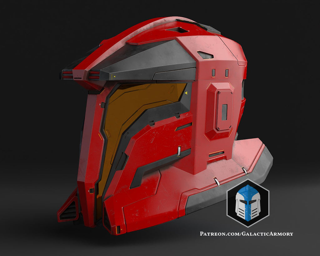 Praetorian Guard Spartan Helmet lifesize Wearable Cosplay by dask3d