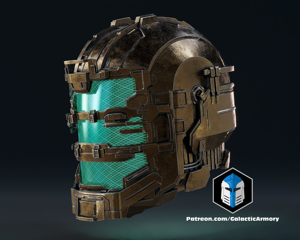 Isaac Clarke Level 1 Engineer Helmet lifesize Wearable Cosplay by dask3d