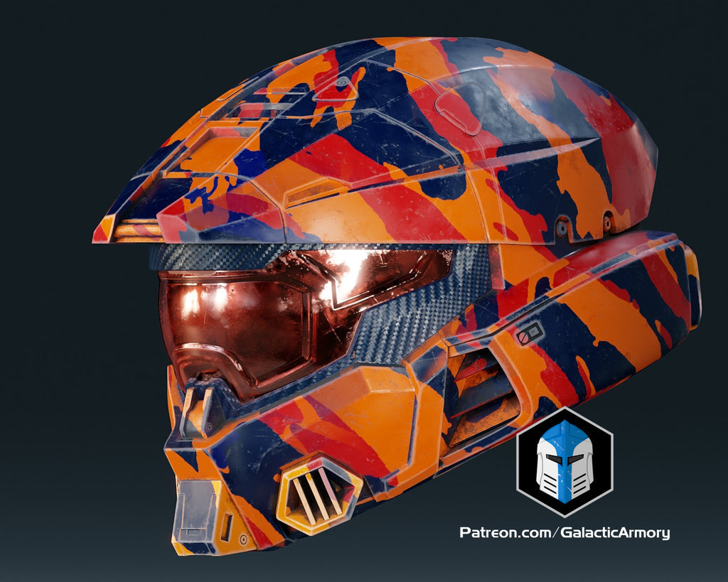 Infinite Mark 7 Helmet lifesize Wearable Cosplay by dask3d