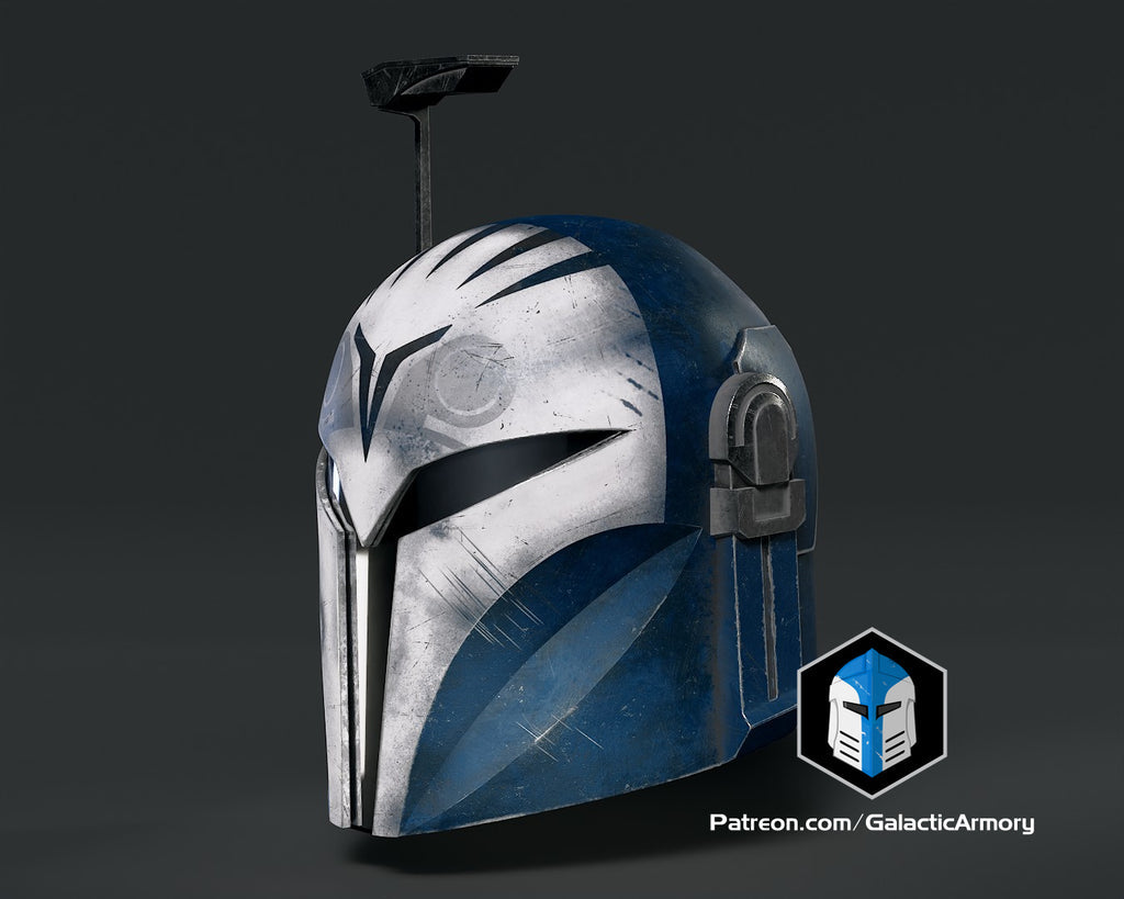Bo Katan Helmet lifesize Wearable Cosplay by dask3d
