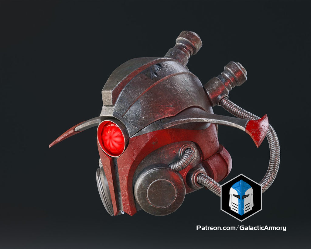Marchion Ro Helmet lifesize Wearable Cosplay by dask3d