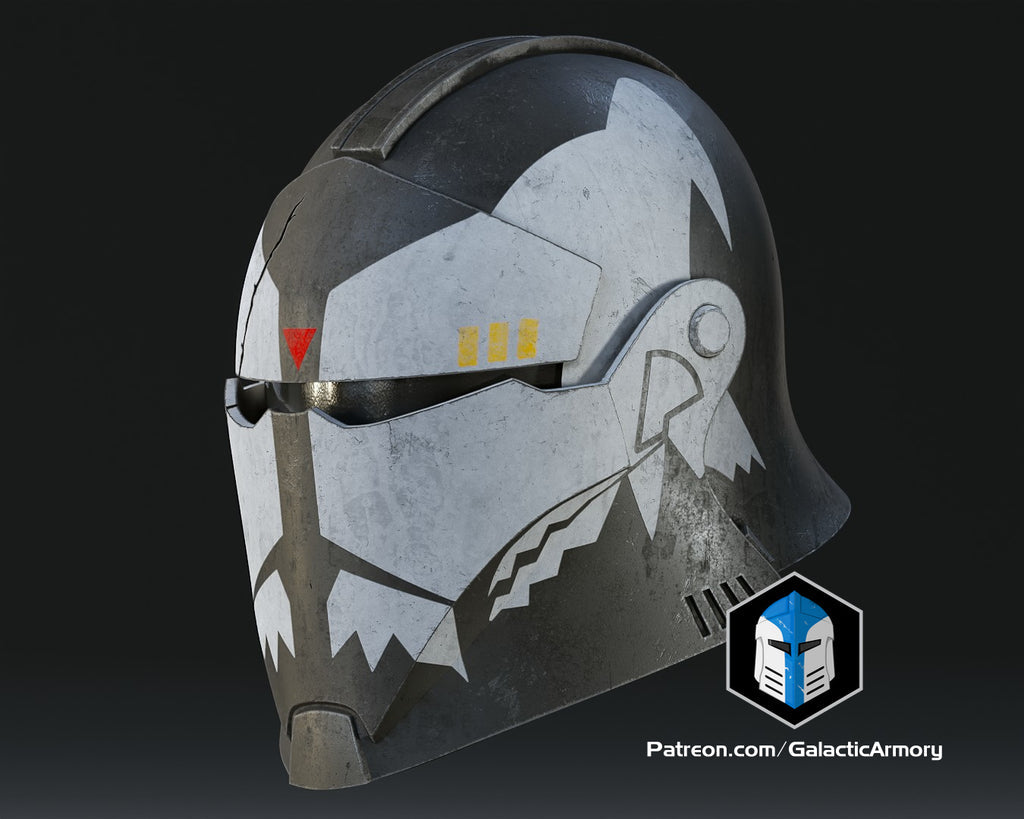 Bartok Medieval Commander Wolffe Helmet lifesize Wearable Cosplay by dask3d