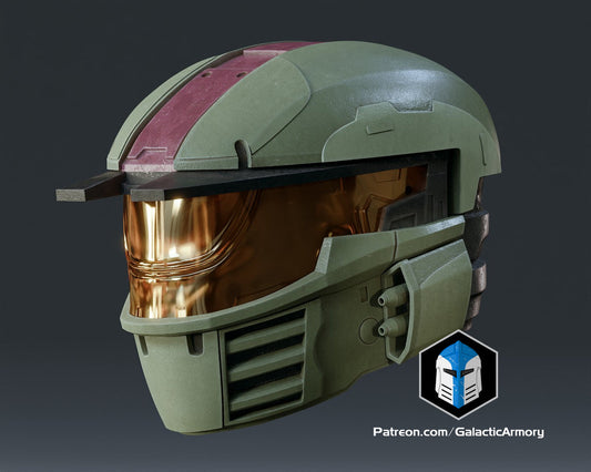 Mark 4 Spartan Helmet lifesize Wearable Cosplay by dask3d